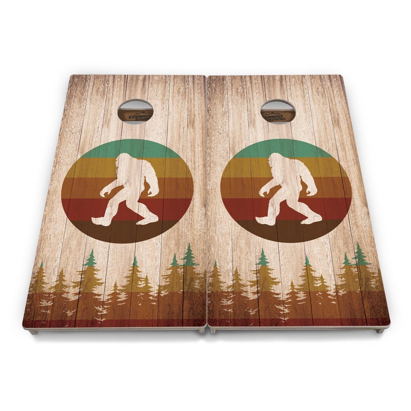 Bigfoot Circle Cornhole Boards - Professional Tournament Series