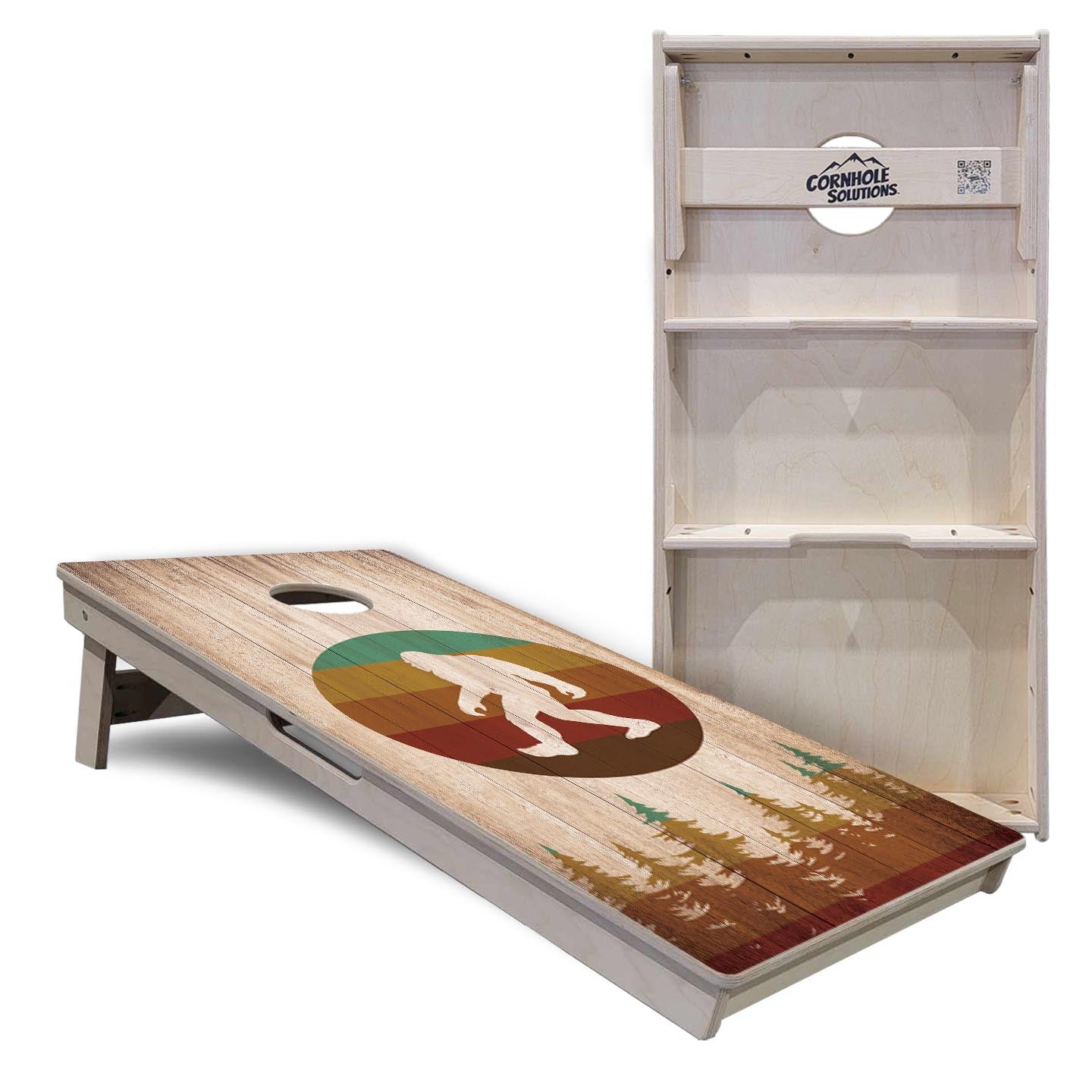 Bigfoot Circle Cornhole Boards - Professional Tournament Series