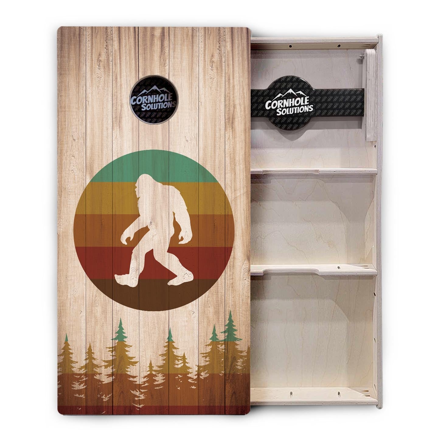 Bigfoot Circle Cornhole Boards - Professional Tournament Series
