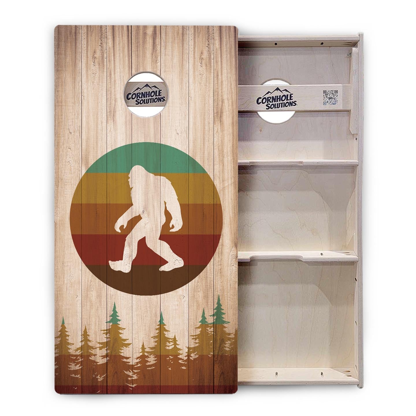 Bigfoot Circle Cornhole Boards - Professional Tournament Series