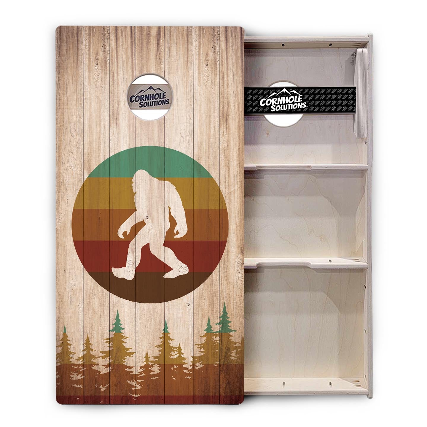 Bigfoot Circle Cornhole Boards - Professional Tournament Series