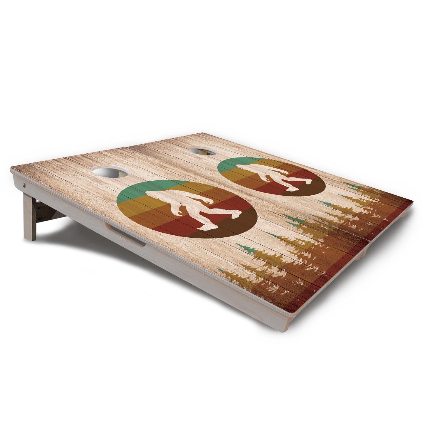 Bigfoot Circle Cornhole Boards - Professional Tournament Series