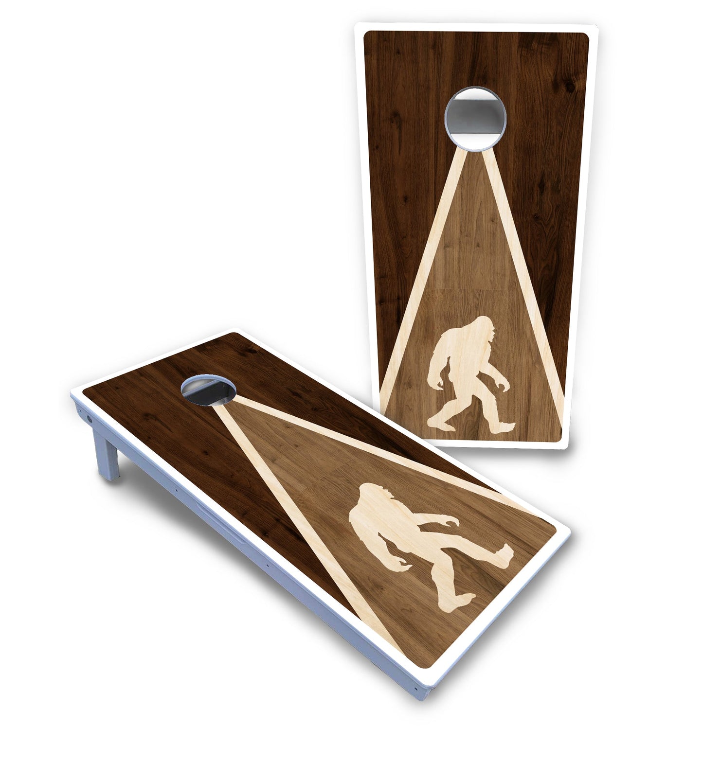 Bigfoot Triangle Cornhole Boards - All Weather Series