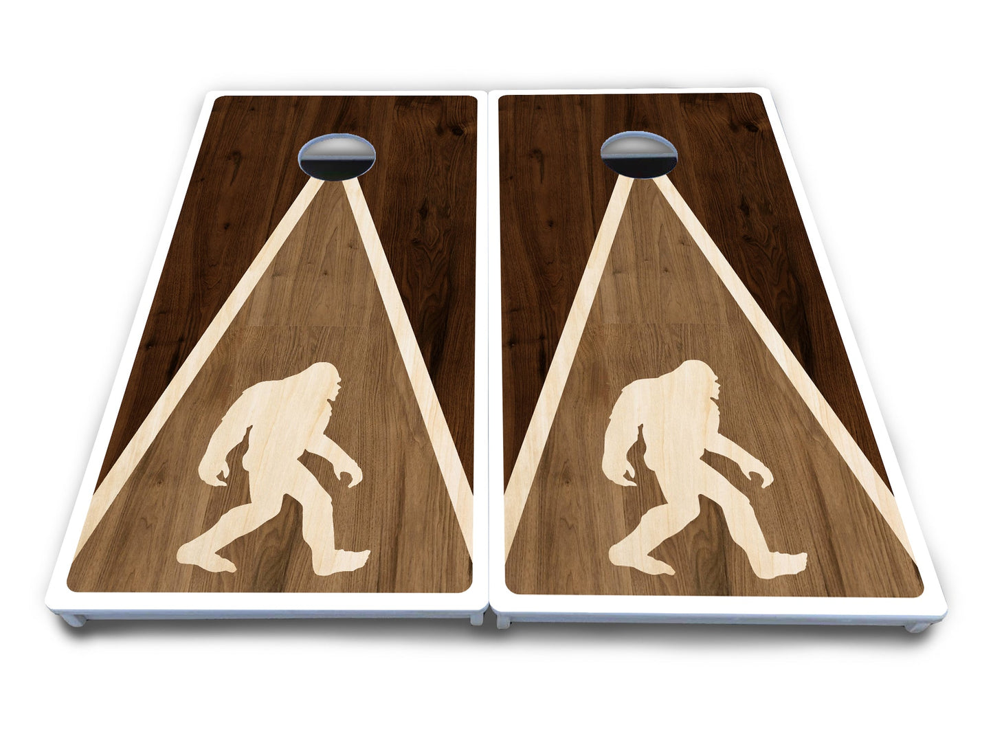 Bigfoot Triangle Cornhole Boards - All Weather Series