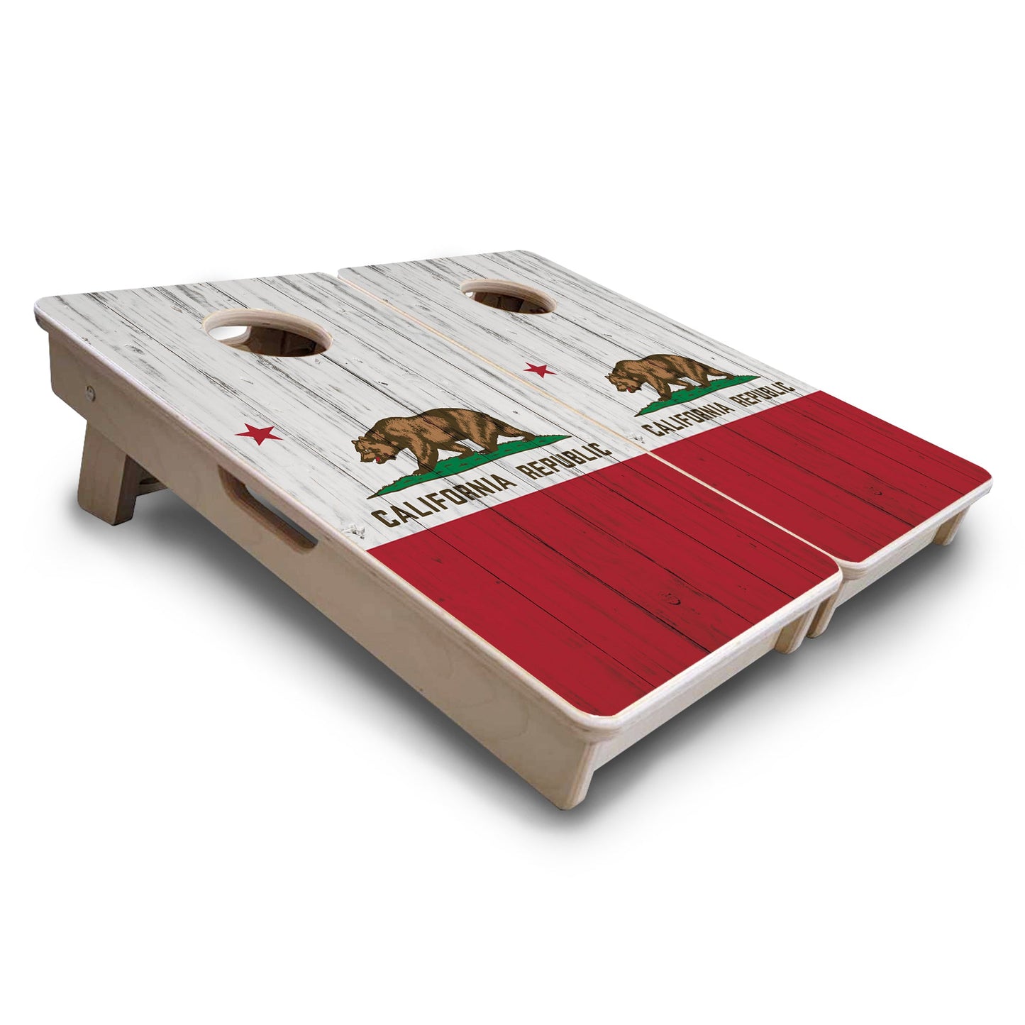 California Flag - Mini or Vacation Size Cornhole Boards