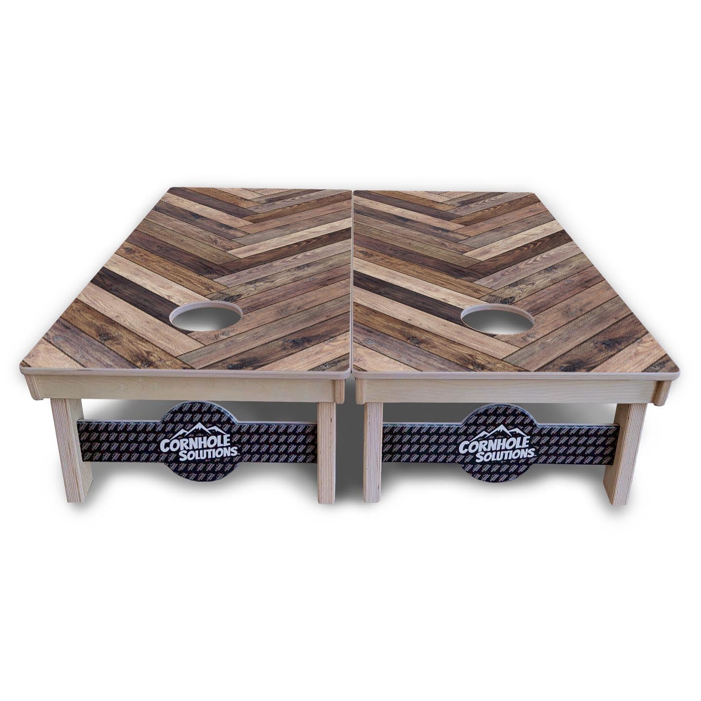 Herringbone Cornhole Boards - Professional Tournament Series - Free Shipping!