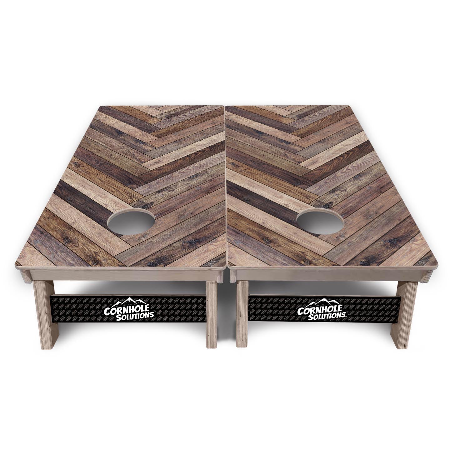 Herringbone Cornhole Boards - Professional Tournament Series - Free Shipping!