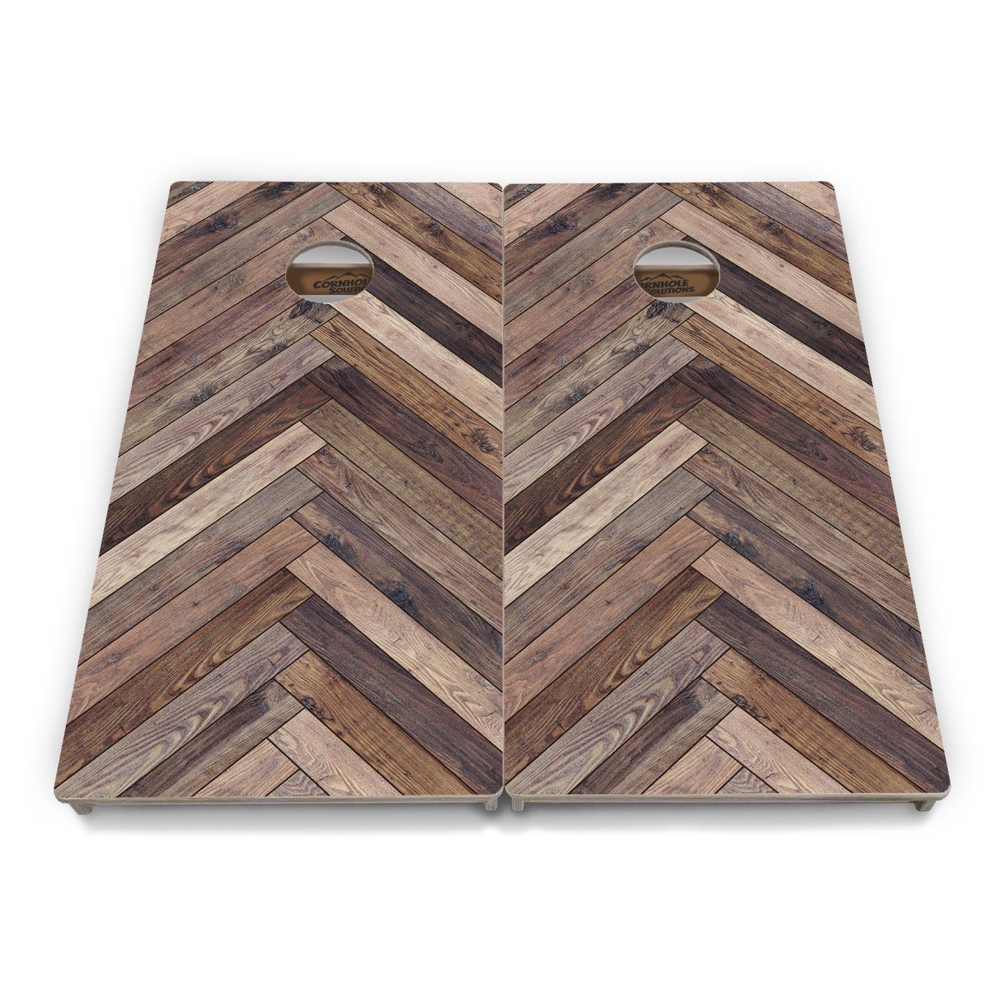 Herringbone Cornhole Boards - Professional Tournament Series - Free Shipping!