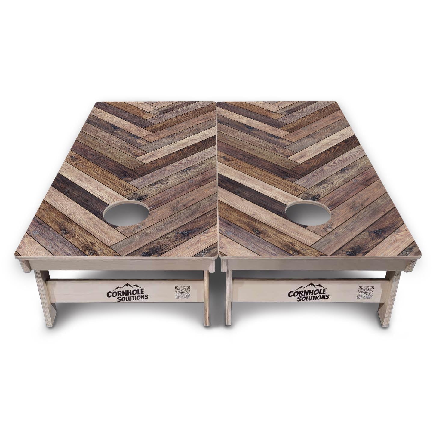 Herringbone Cornhole Boards - Professional Tournament Series - Free Shipping!