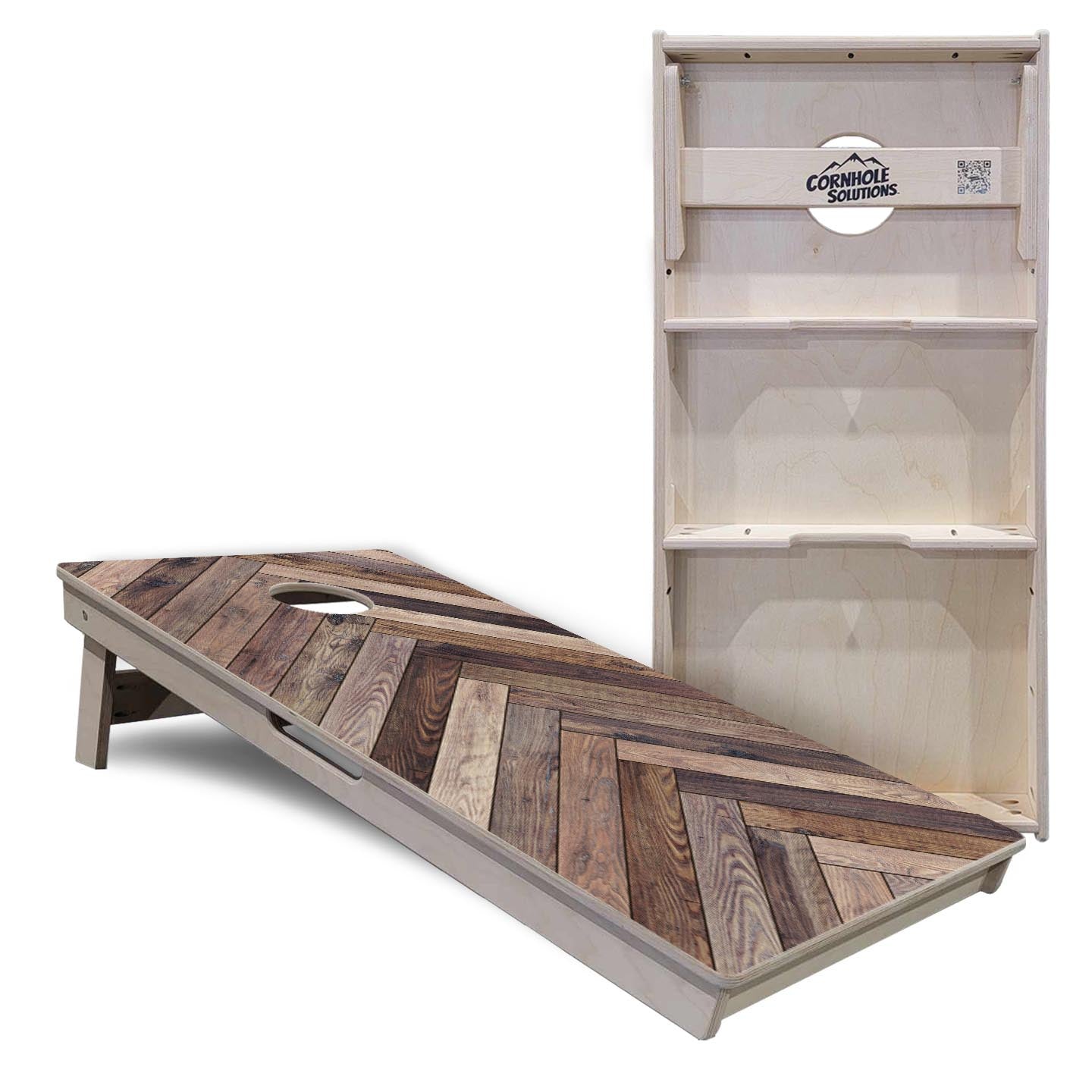 Herringbone Cornhole Boards - Professional Tournament Series - Free Shipping!
