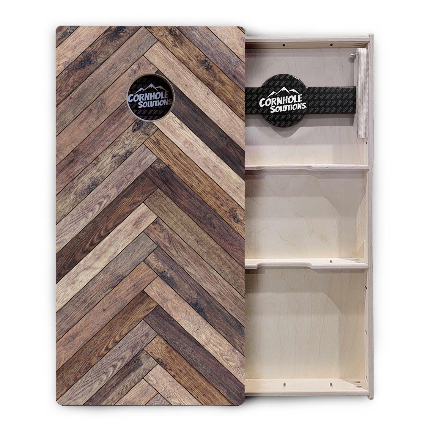 Herringbone Cornhole Boards - Professional Tournament Series - Free Shipping!