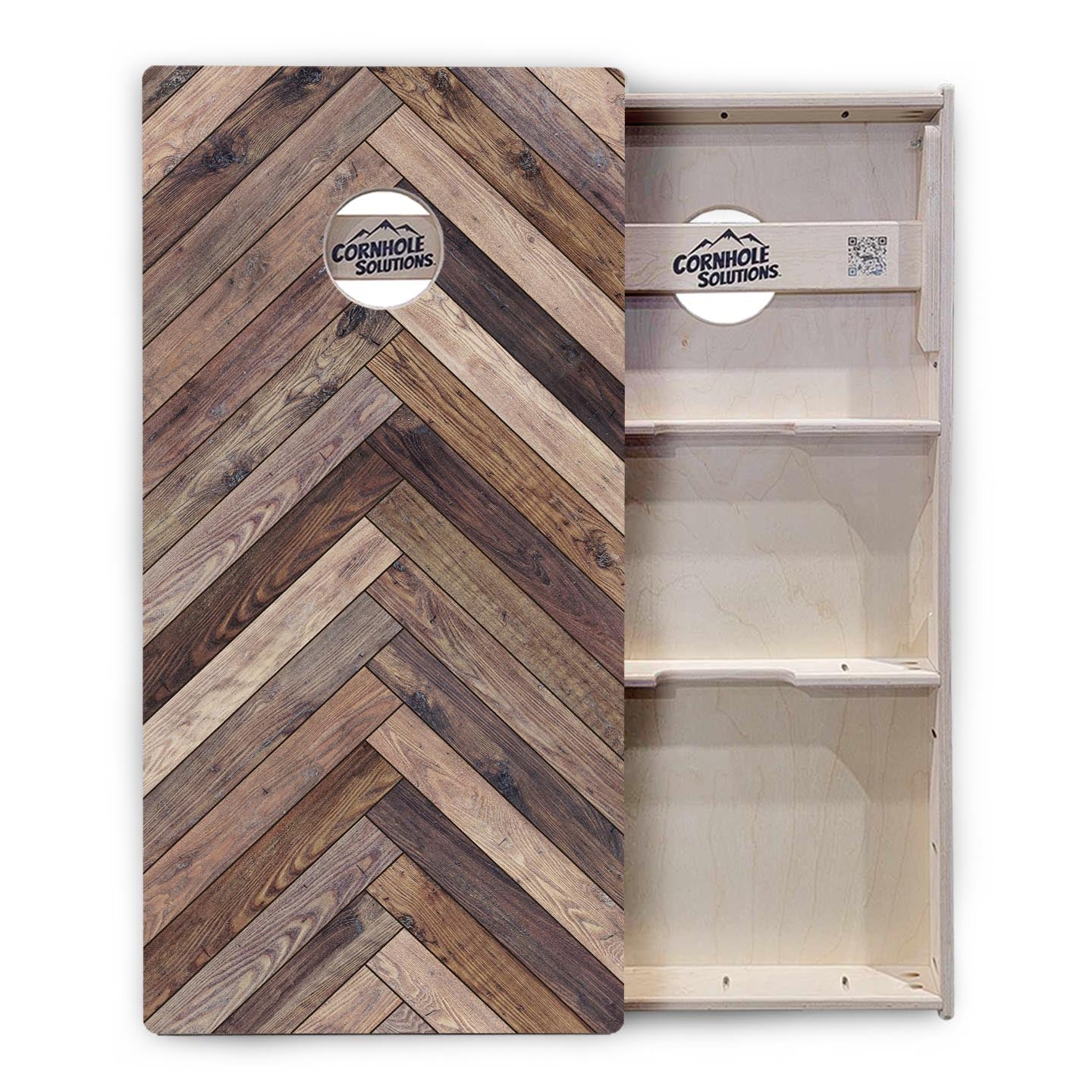 Herringbone Cornhole Boards - Professional Tournament Series - Free Shipping!
