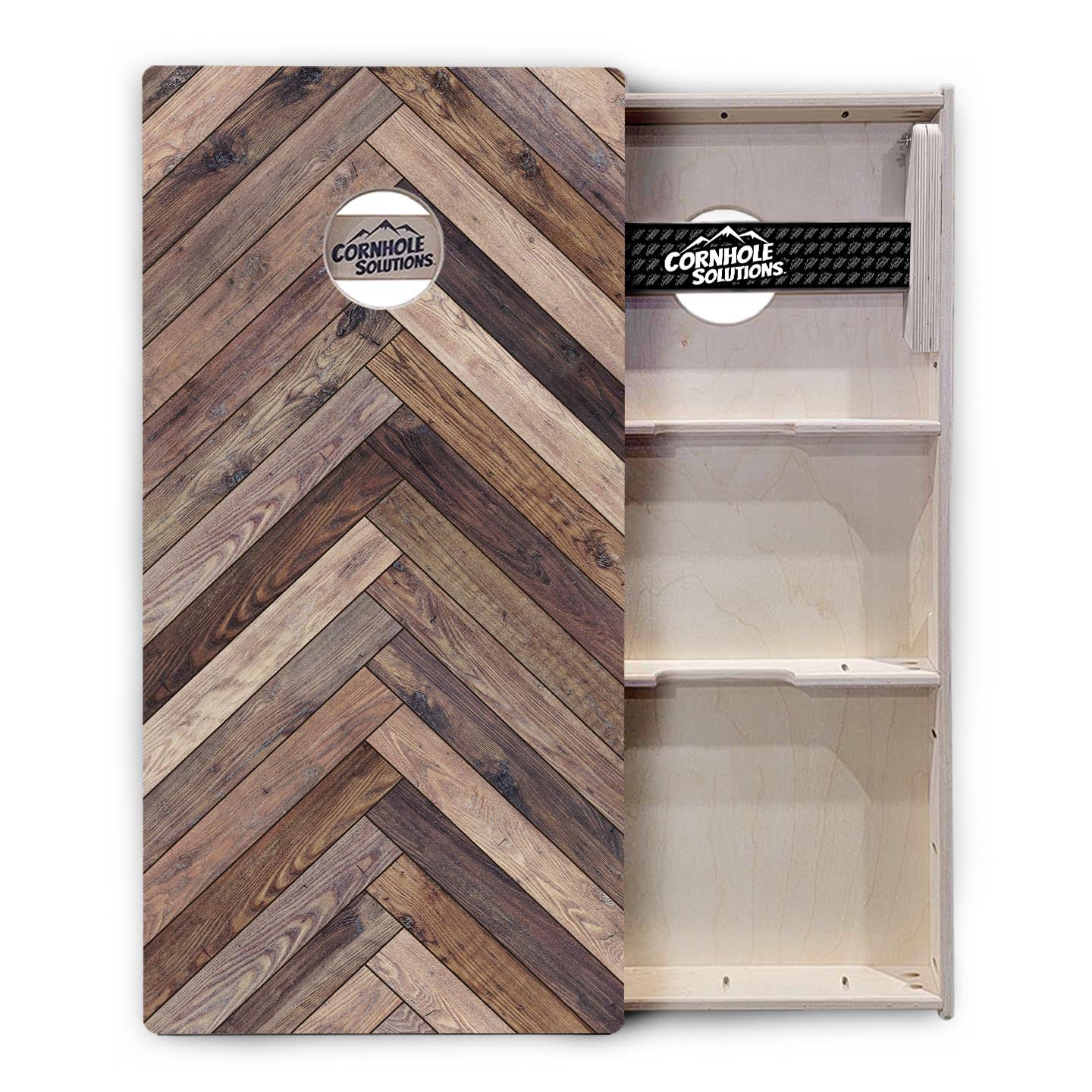 Herringbone Cornhole Boards - Professional Tournament Series - Free Shipping!
