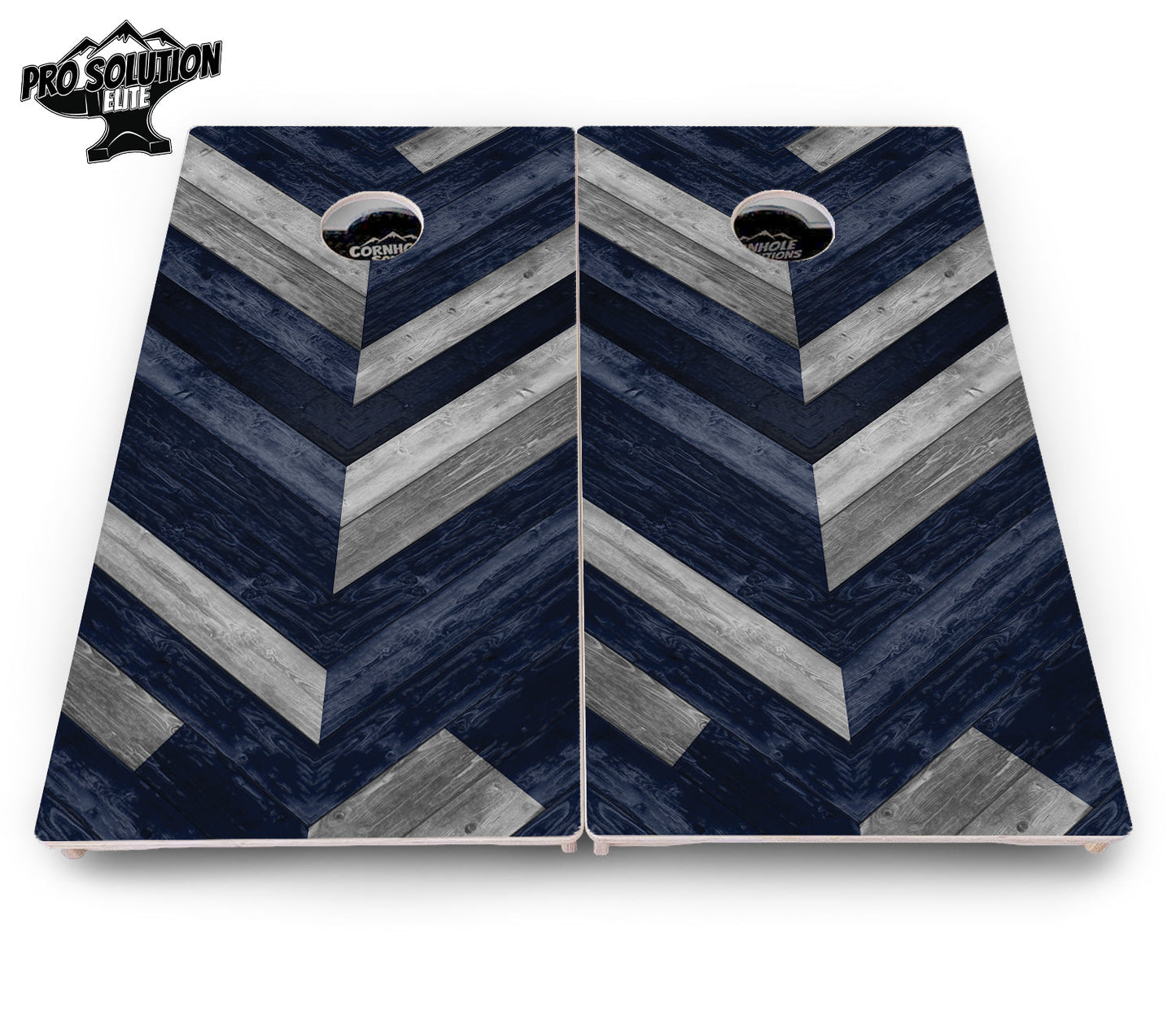 Herringbone Cornhole Boards - Pro Solution Elite Series