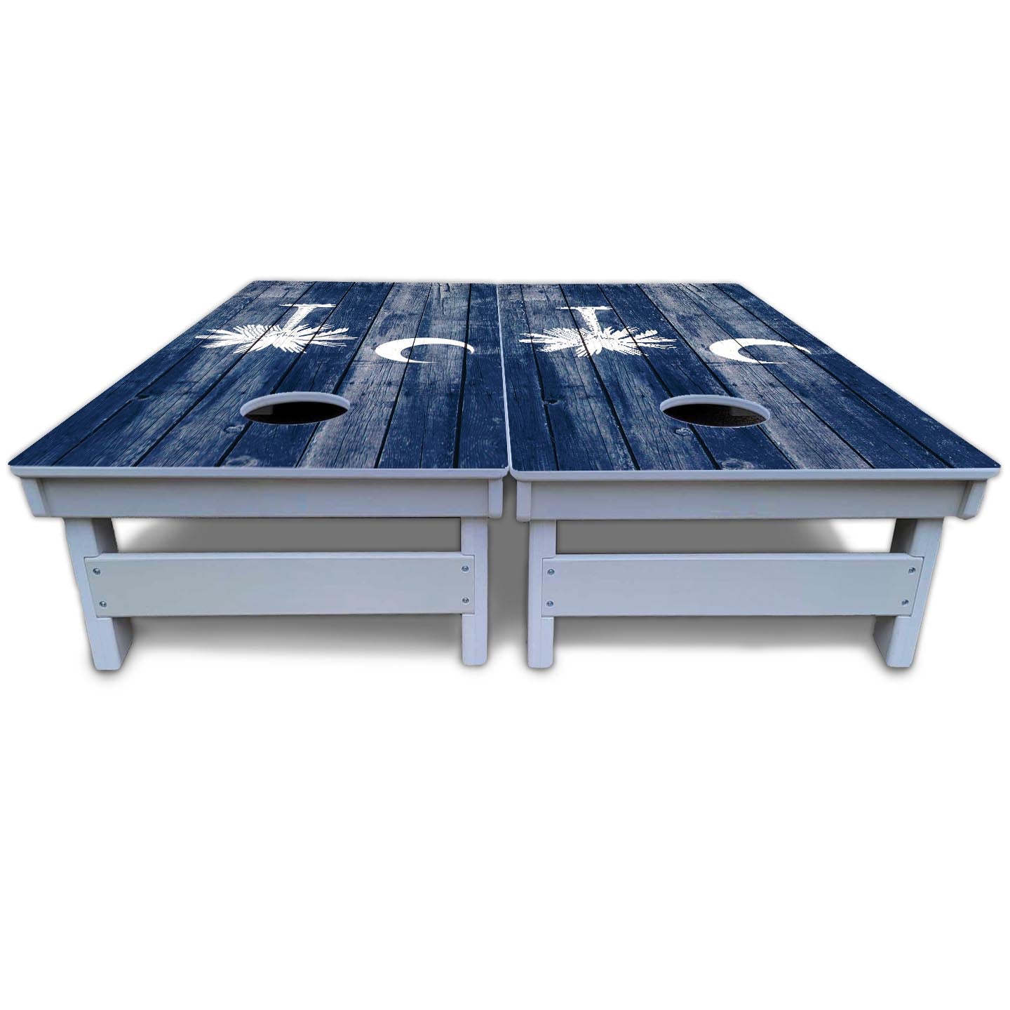 South Carolina Flag Cornhole Boards - All Weather Series