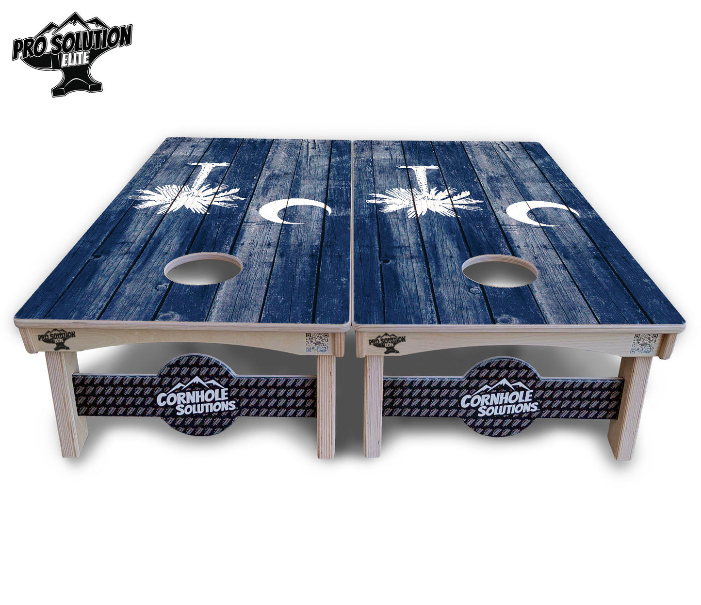 South Carolina Flag Cornhole Boards - Pro Solution Elite Series