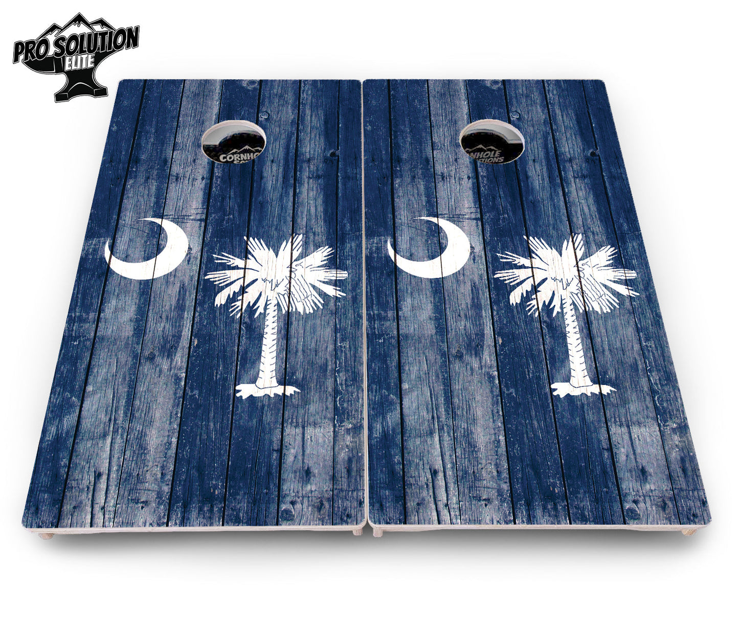 South Carolina Flag Cornhole Boards - Pro Solution Elite Series