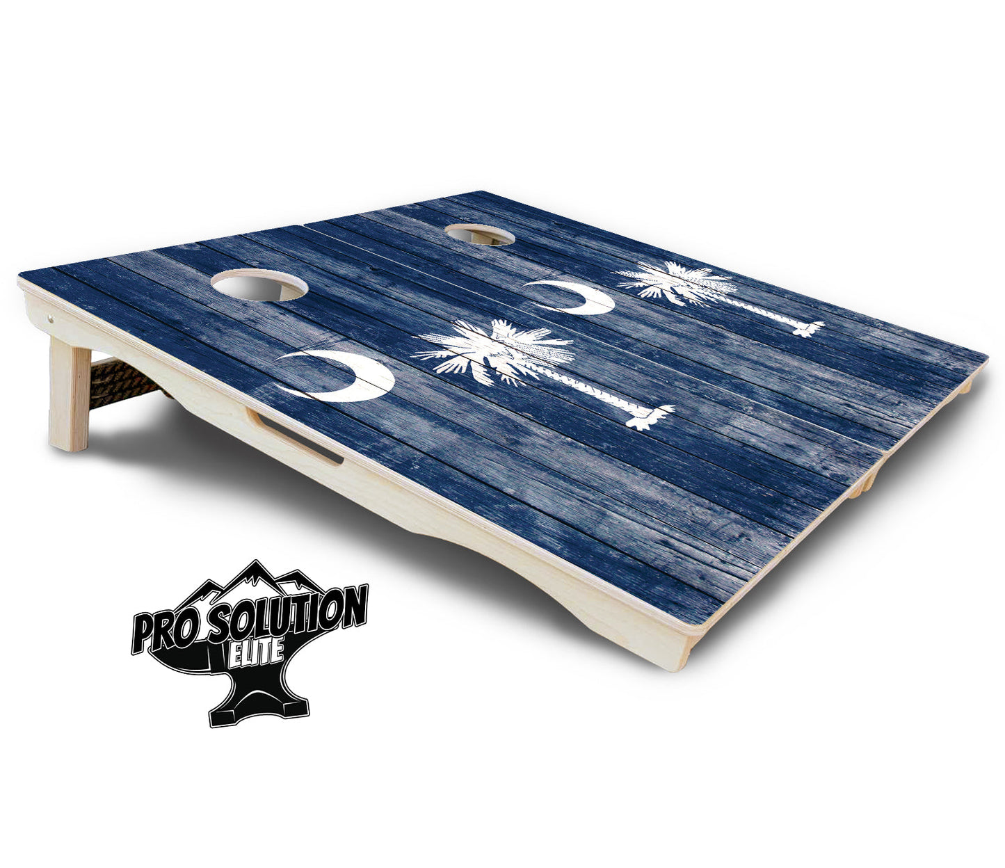 South Carolina Flag Cornhole Boards - Pro Solution Elite Series