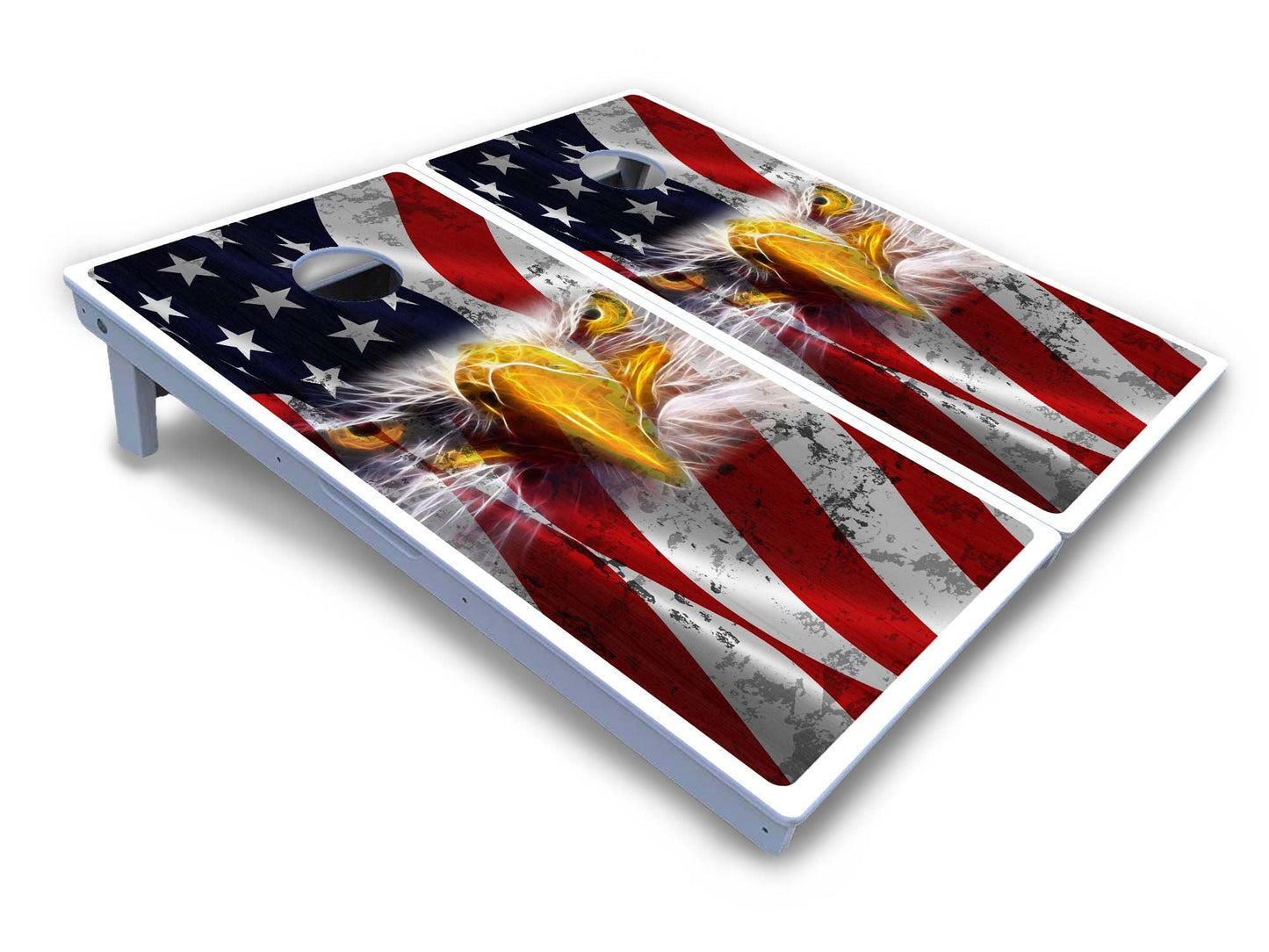 Electric Eagle Cornhole Boards - All Weather Series