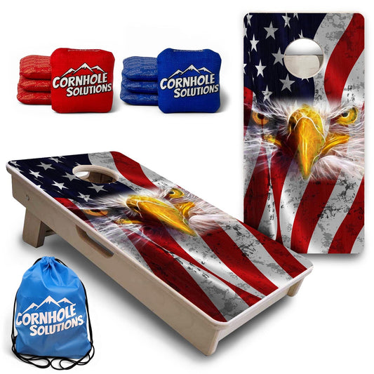 Electric Eagle - Mini or Vacation Size Cornhole Boards