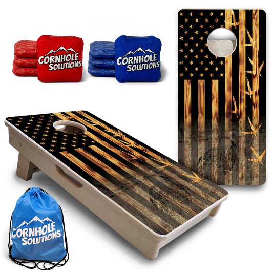 Hidden Turkey Tracks - Mini or Vacation Size Cornhole Boards