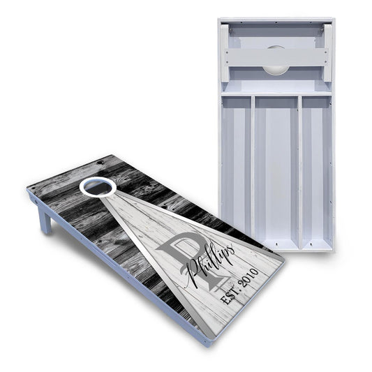 Wedding Triangle Cornhole Boards - All Weather Series