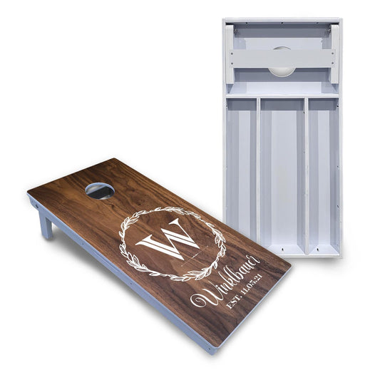 Wreath Cornhole Boards - All Weather Series