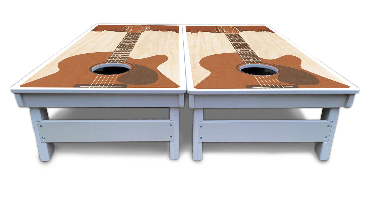 Guitar Cornhole Boards - All Weather Series