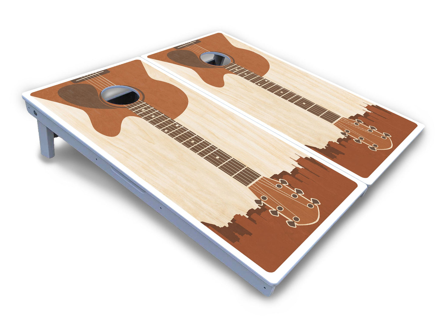 Guitar Cornhole Boards - All Weather Series