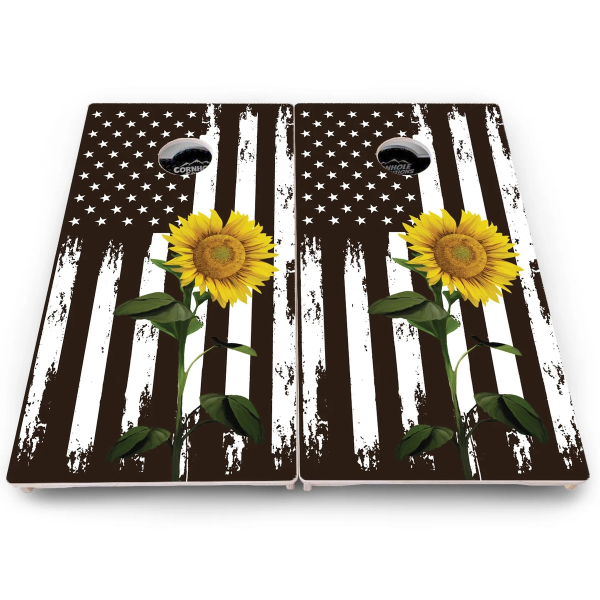 Distressed Flag Cornhole Boards – Pro Lite or Pro Elite