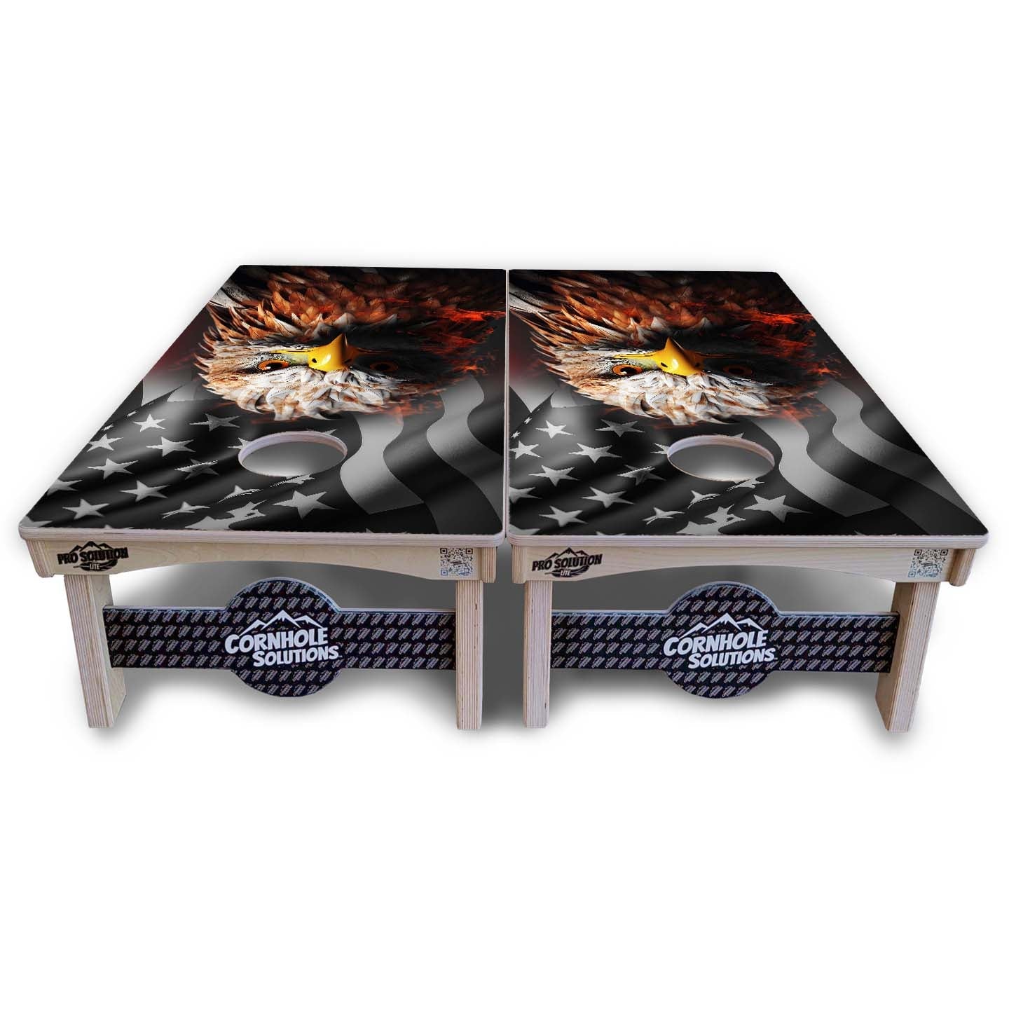 Fire Eagle Cornhole Boards - Pro Solution Lite Series