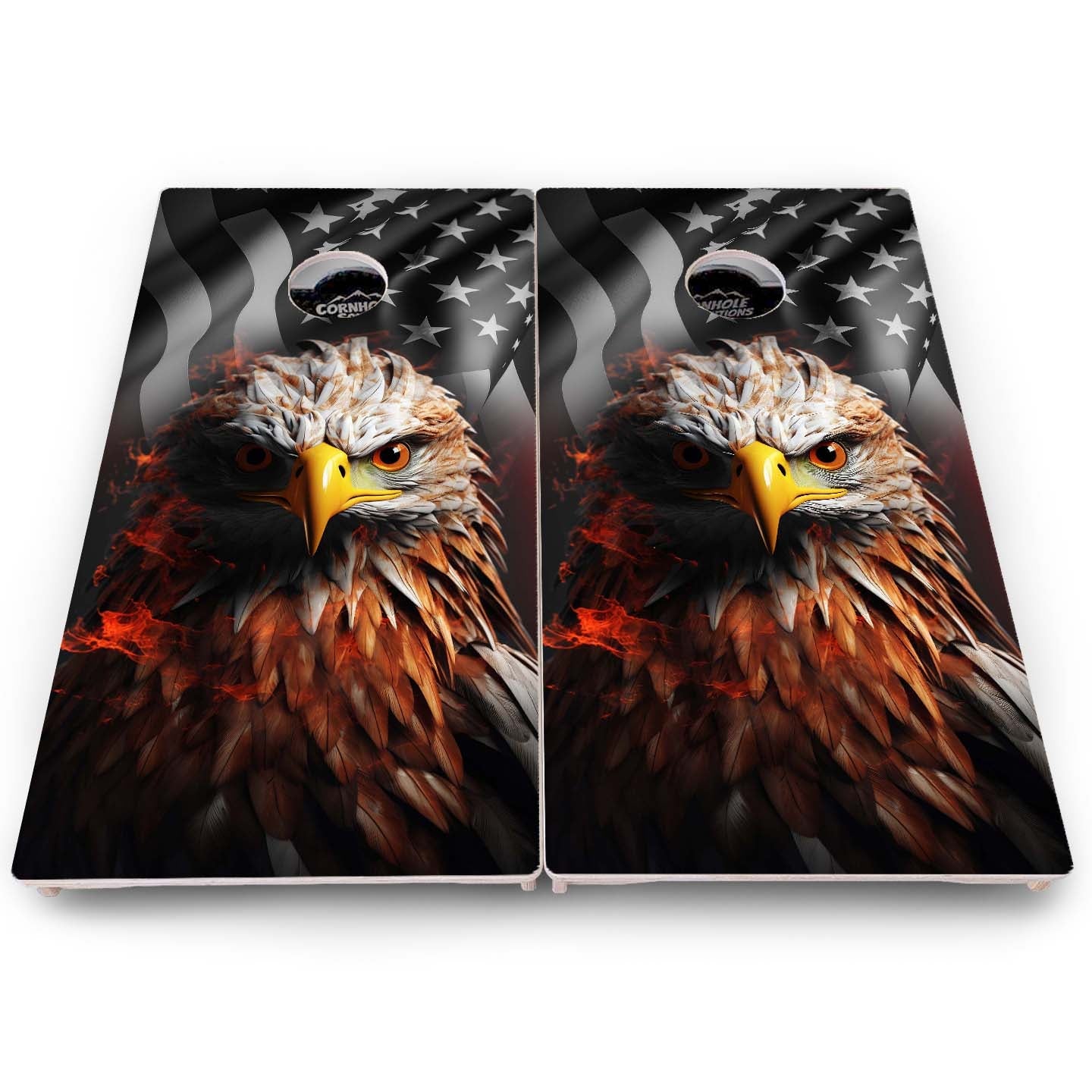 Fire Eagle Cornhole Boards - Pro Solution Lite Series