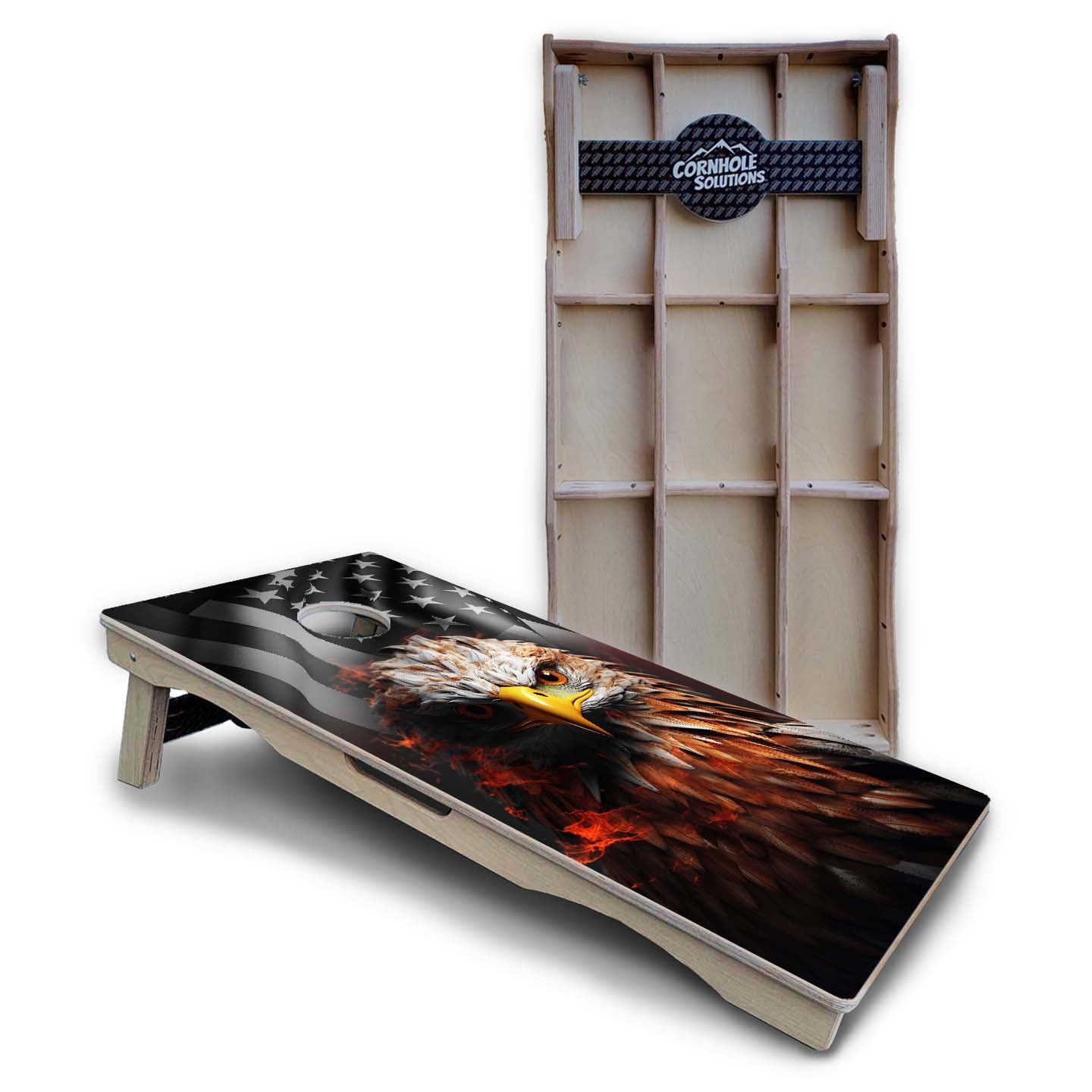 Fire Eagle Cornhole Boards - Pro Solution Lite Series