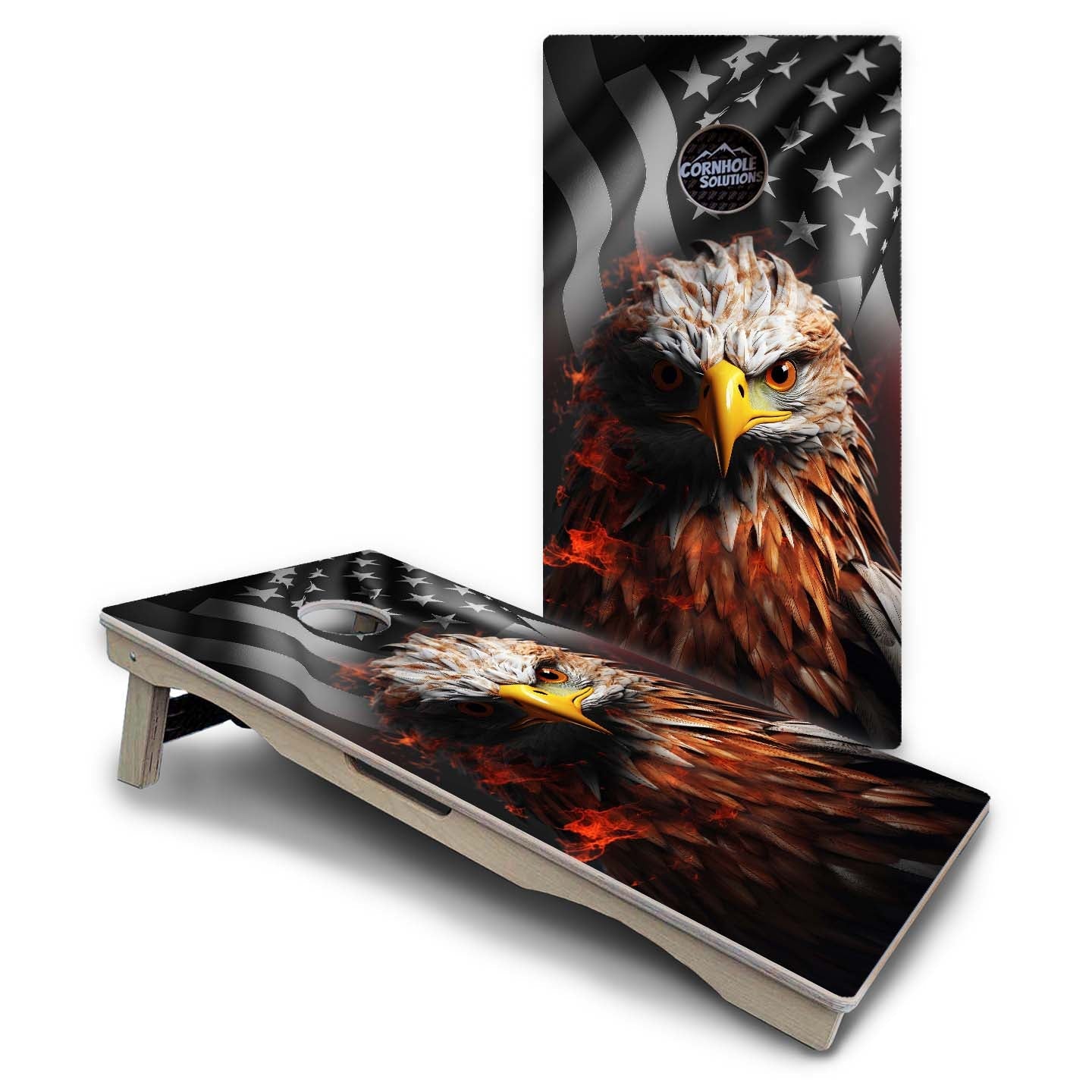 Fire Eagle Cornhole Boards - Pro Solution Lite Series