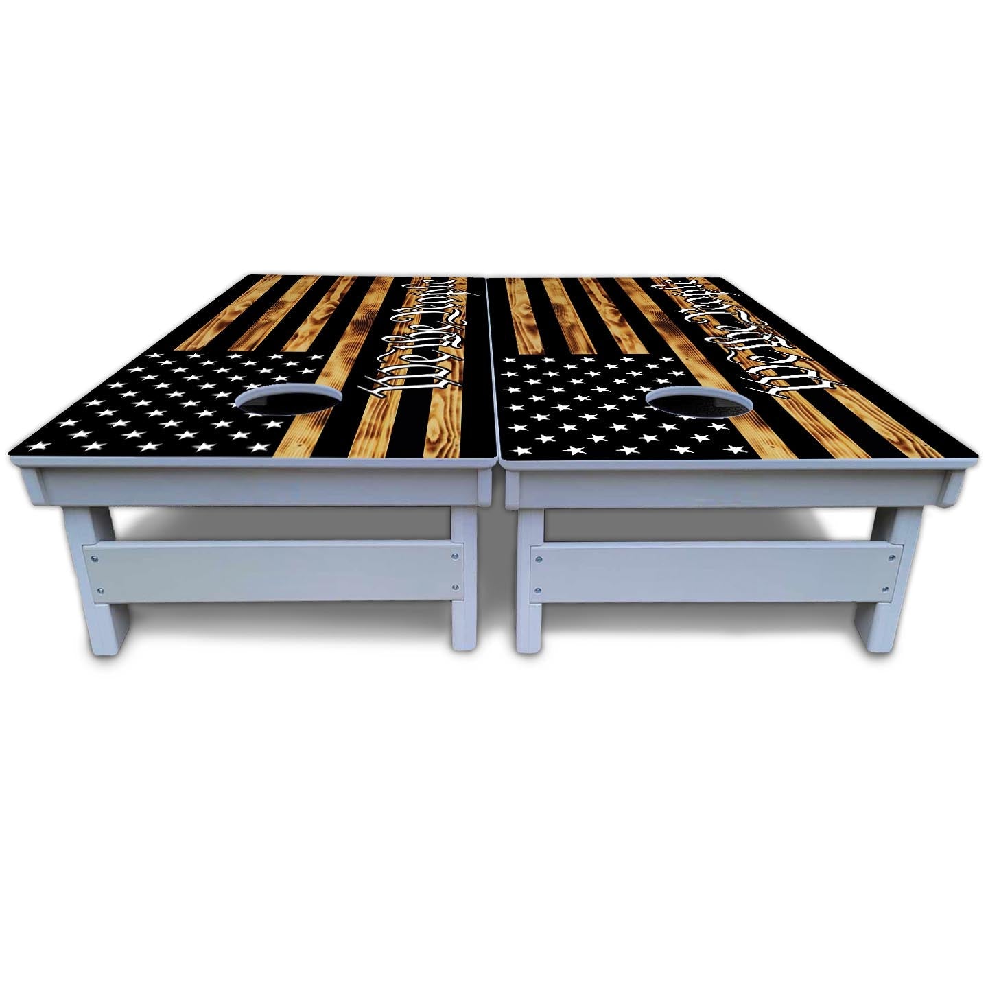 We The People USA Flag Cornhole Boards - All Weather Series