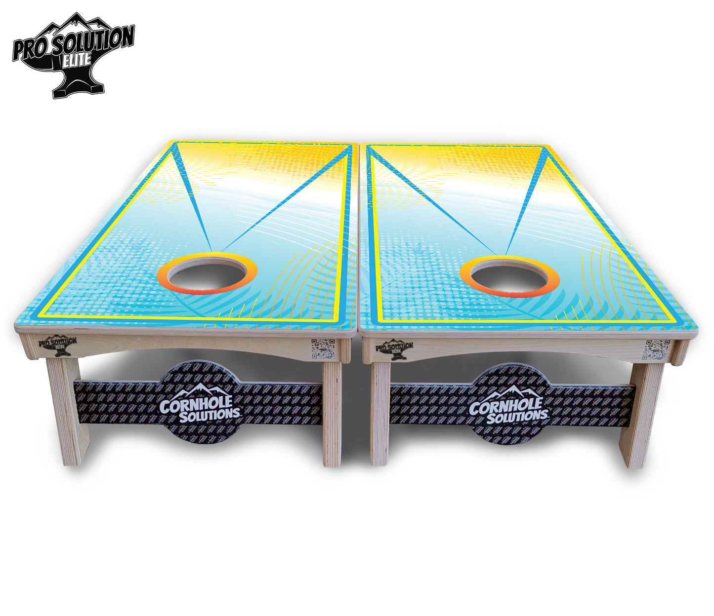 Summertime Cornhole Boards - Pro Solution Elite Series