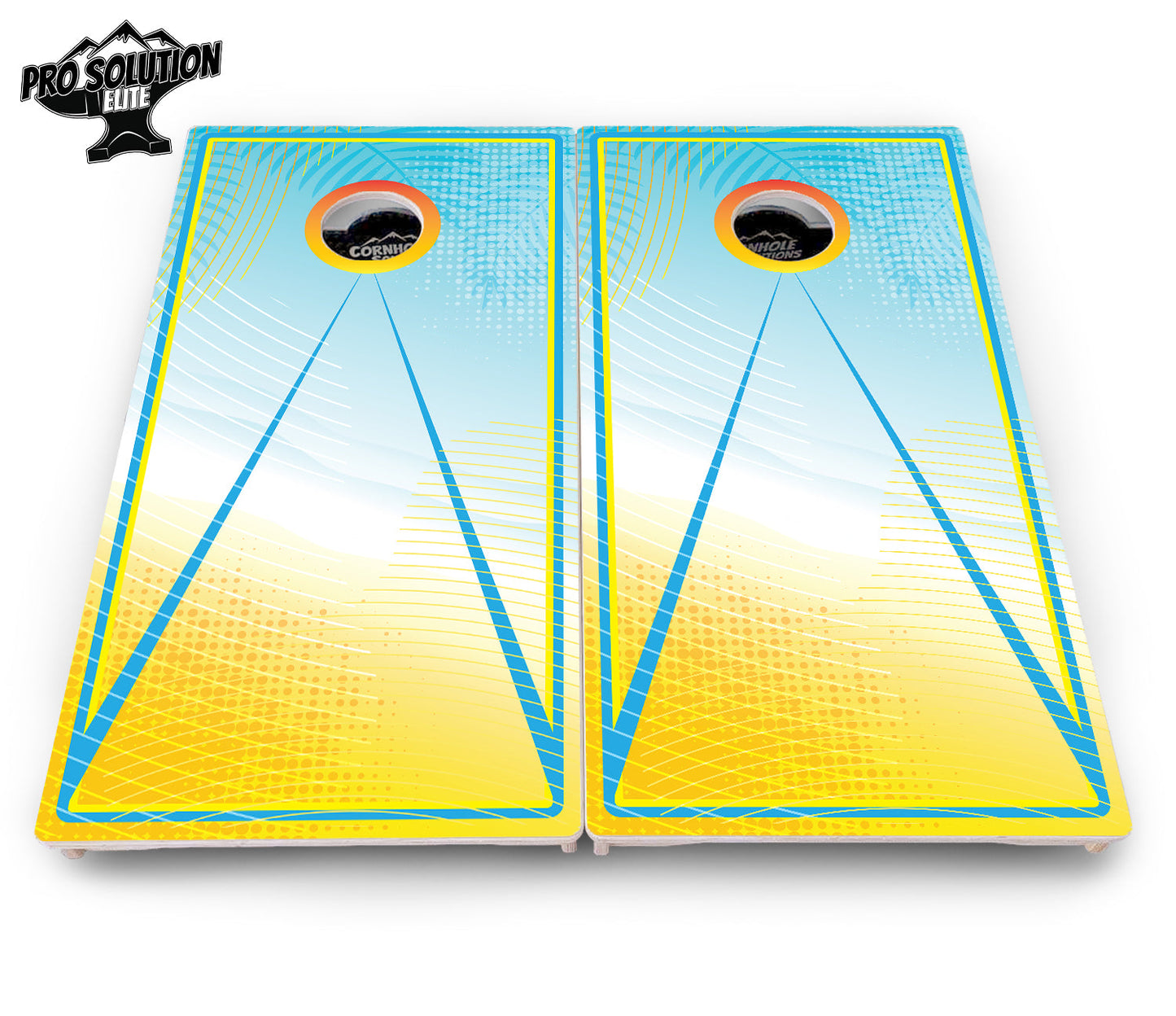 Summertime Cornhole Boards - Pro Solution Elite Series