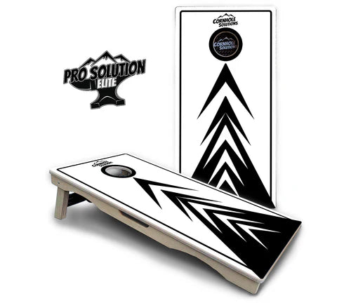 Cornhole Boards - Pro Solution Elite Series - B&W Arrows