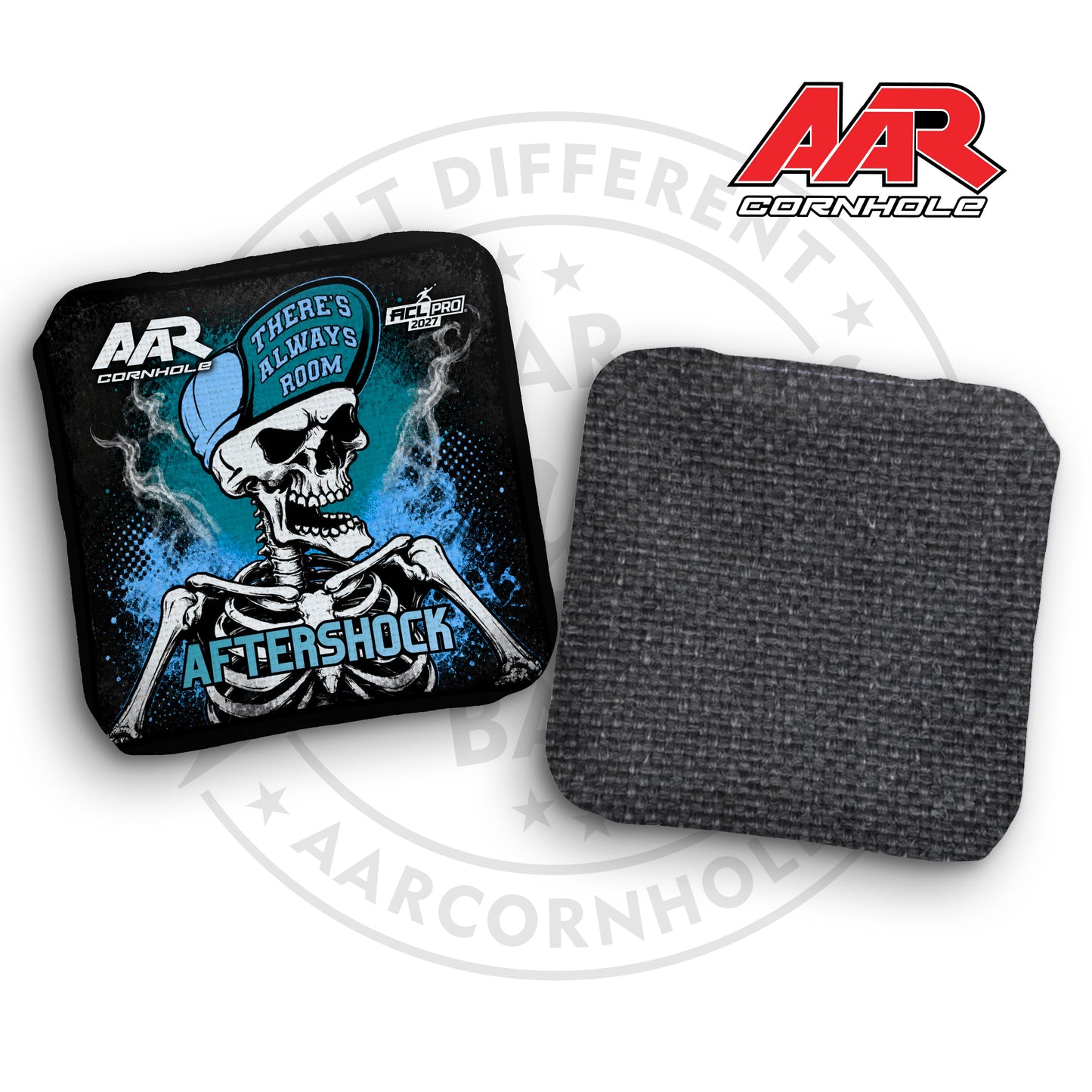 2027 AAR Aftershock Cornhole Bags - Skeleton Edition - ACL Pro Stamped - SET OF 4