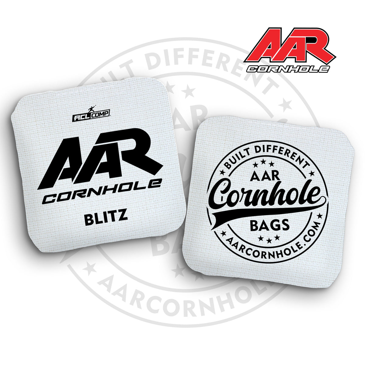 2027 AAR Blitz Cornhole Bags - Broadcast Edition - ACL Comp Stamped - SET OF 4