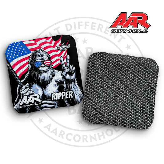2027 AAR Ripper Cornhole Bags - USA Bigfoot Edition - ACL Pro Stamped - SET OF 4