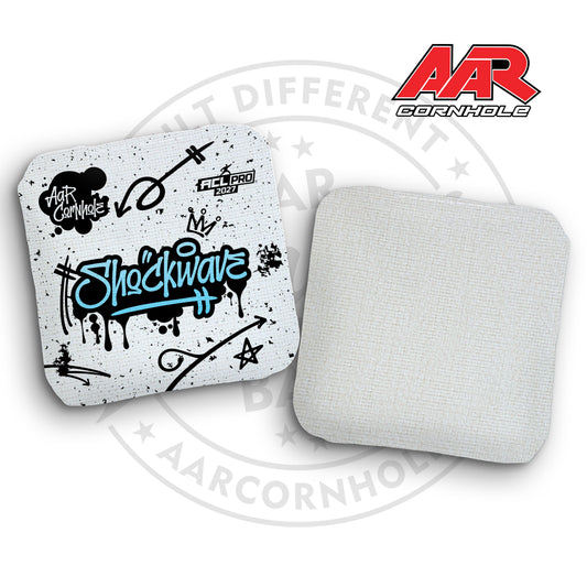 2027 AAR Shockwave Cornhole Bags - Graffiti Edition - ACL Pro Stamped - SET OF 4