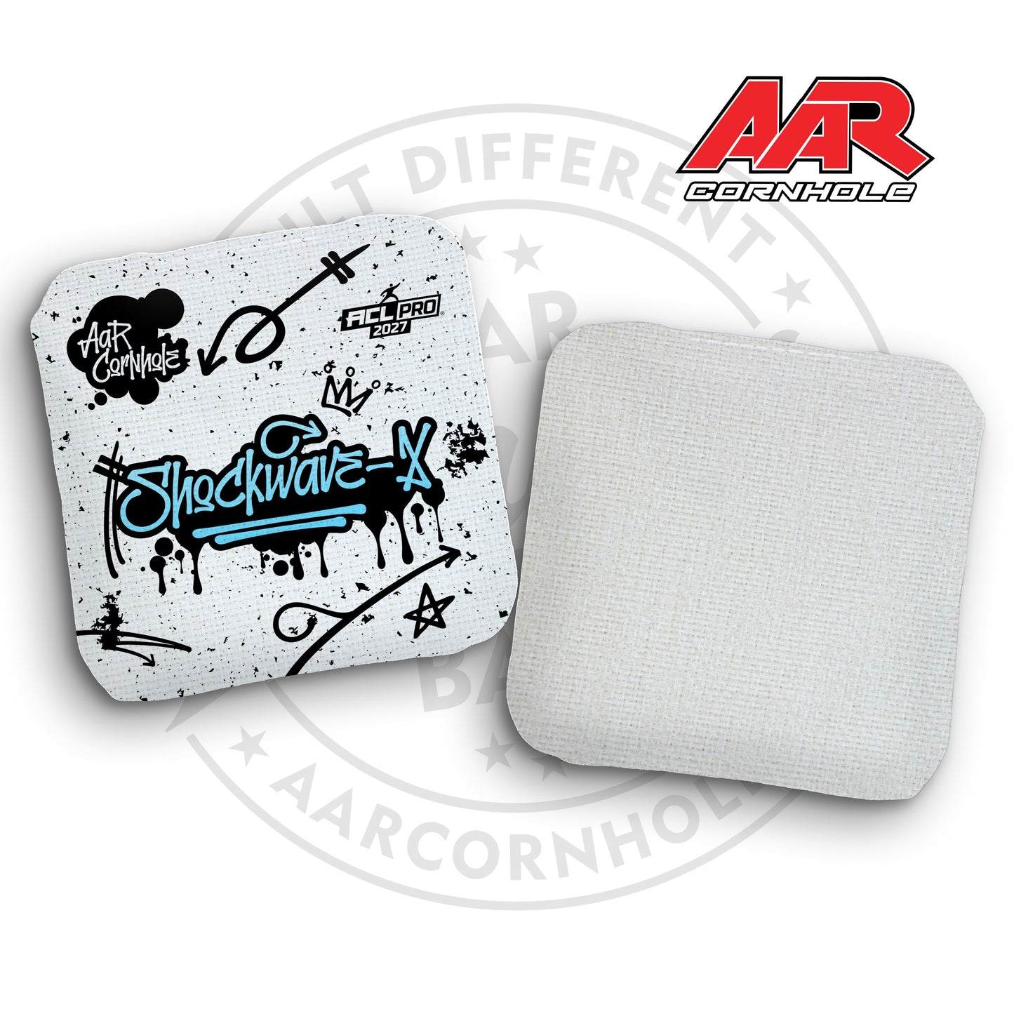 2027 AAR Shockwave-X Cornhole Bags - Graffiti Edition - ACL Pro Stamped - SET OF 4