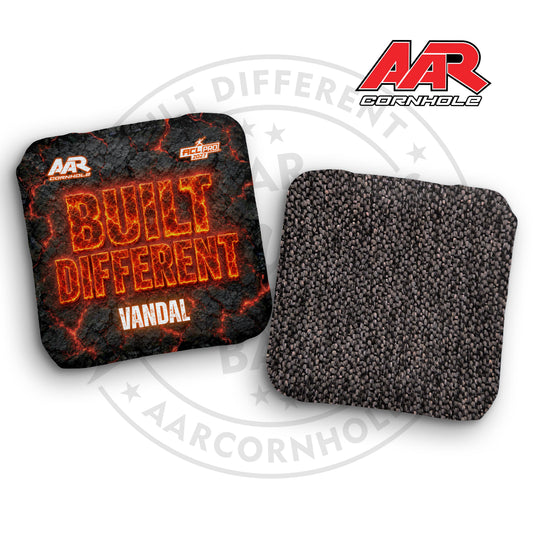 2027 AAR Vandal Cornhole Bags - Built Different Lava Edition - ACL Pro Stamped - SET OF 4