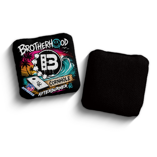2027 Brotherhood Cornhole Afterburner Beach Punk Edition ACO Stamped Cornhole Bags