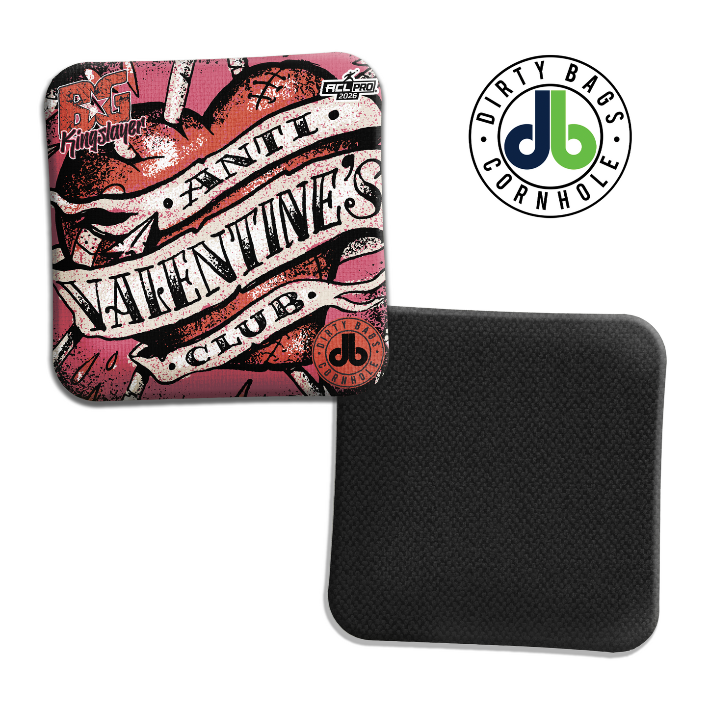 BG Cornhole Bags - Kingslayer - Anti Valentine