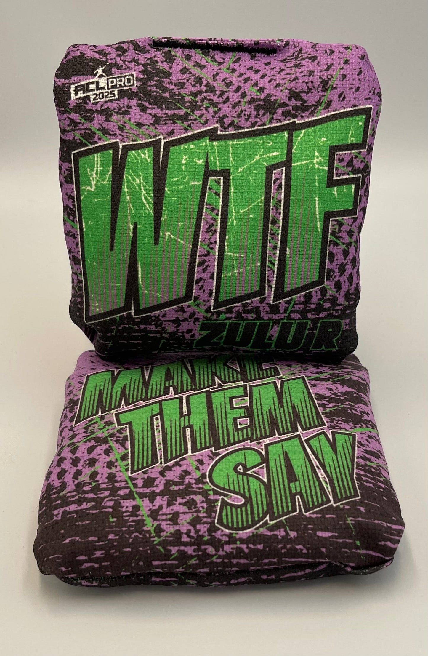 2026 WTF Zulu - ACL Pro Stamped Cornhole Bags - Set of 4 bags