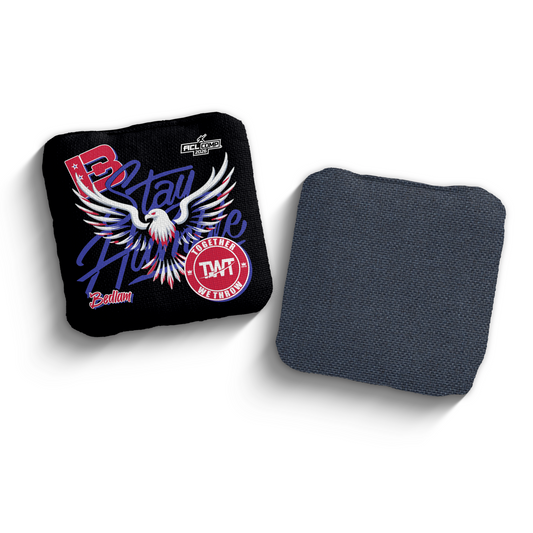 2026 Brotherhood Cornhole Bedlam TWT Collaboration ACL Pro Stamped Cornhole Bags