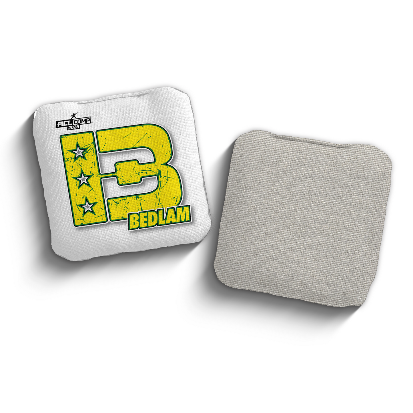 2026 Brotherhood Cornhole Bedlam Premier Edition ACL Comp Stamped Cornhole Bags