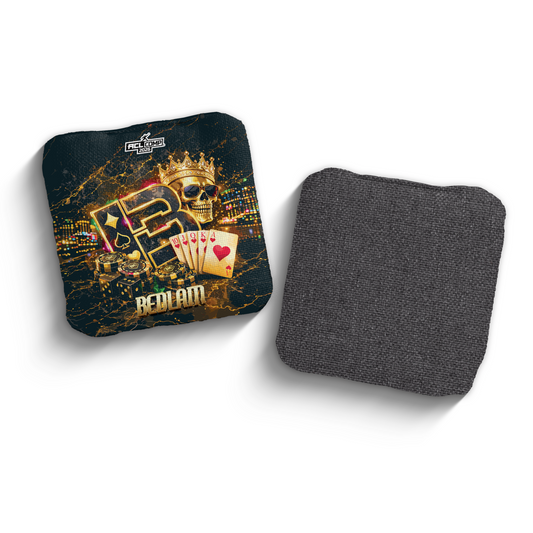 2026 Brotherhood Cornhole Bedlam High Stakes Edition ACL Comp Stamped Cornhole Bags
